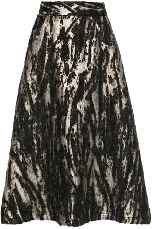 SOCIÉTÉ ANONYME 50/50 midi skirt