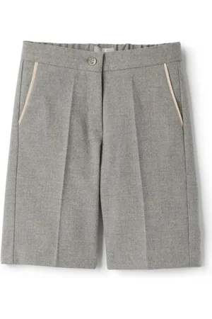 Il gufo Pressed-crease shorts