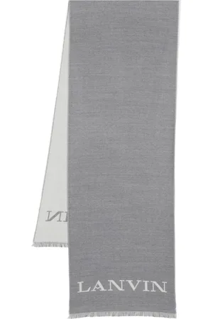 Lanvin Logo-motif scarf