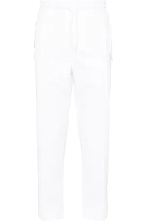 Moschino Logo-print tapered trousers