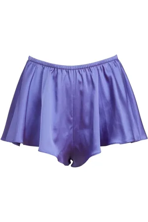 FLEUR DU MAL Luxe Flutter shorts