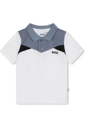 HUGO BOSS Logo-embroidered polo shirt