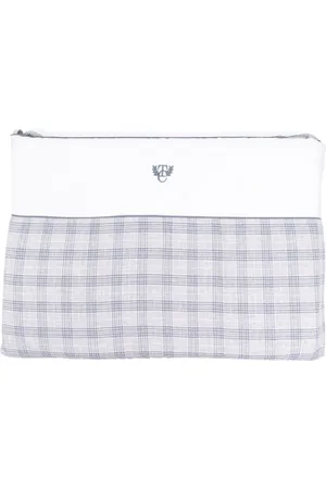 Tartine Et Chocolat Logo-embroidered bed bumper