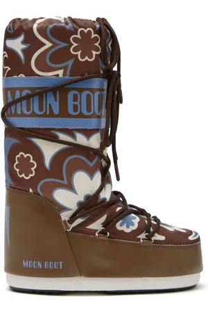 Moon Boot Icon floral-print boots