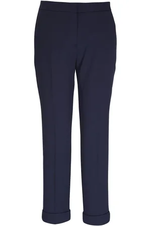 Etro Pressed-crease tapered trousers