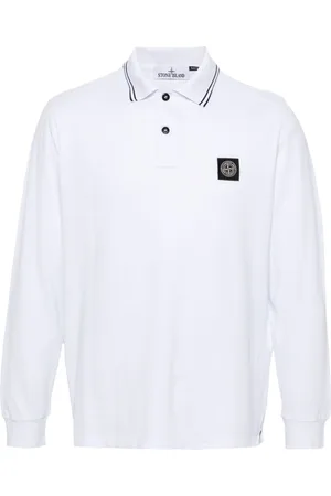 Stone Island Compass-motif polo shirt