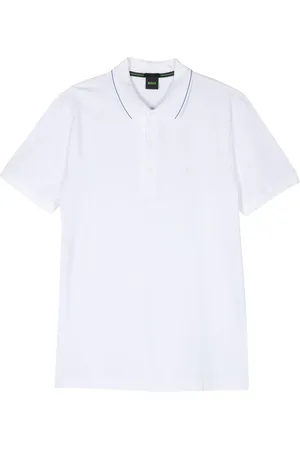 HUGO BOSS Logo-embroidered polo shirt