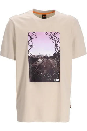 HUGO BOSS Urban-print T-shirt