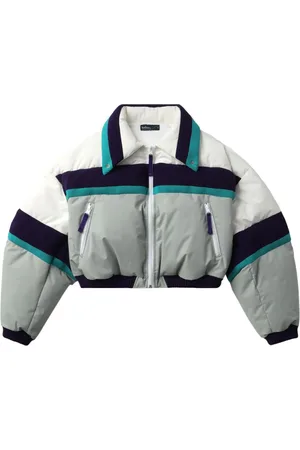 Kolor Stripe-detailing puffer jacket