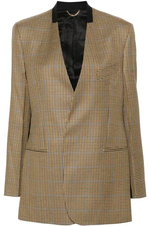 Victoria Beckham Pocket-detail collarless jacket