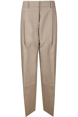 STUDIO NICHOLSON Double pleat tailored trousers