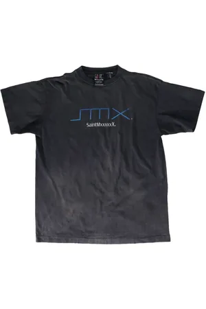 SAINT MXXXXXX Logo-print cotton T-shirt