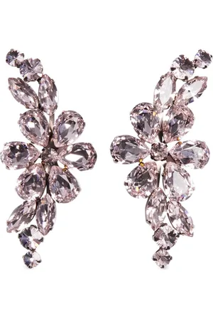 Simone Rocha Floral Crystal earrings