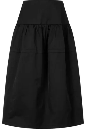 Studio Tomboy Shirred midi skirt