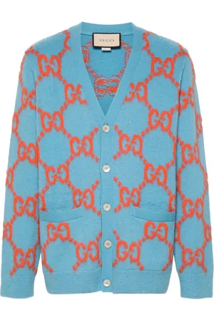 Gucci GG-intarsia cardigan