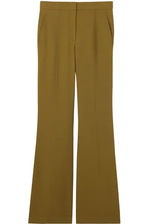 ST. JOHN High-waist flared trousers