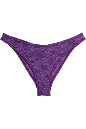 FLEUR DU MAL Le Stretch lace cheeky briefs