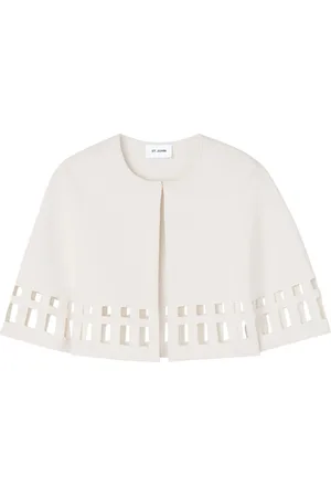 ST. JOHN Cut-out short cape