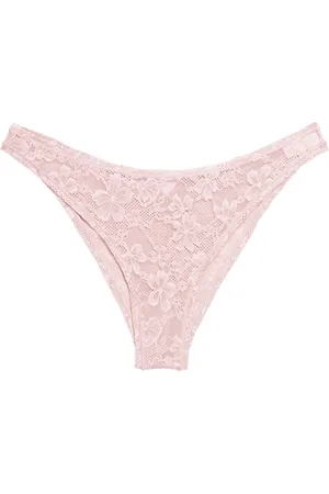 FLEUR DU MAL Le Stretch lace cheeky briefs
