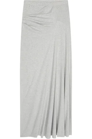 DRIES VAN NOTEN Draped cotton skirt