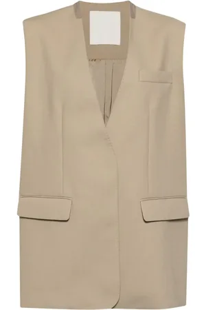 JNBY V-neck blazer gilet