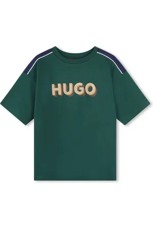 HUGO BOSS Logo-print cotton T-shirt