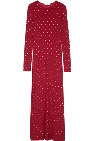 Paco rabanne Crystal-embellished maxi dress