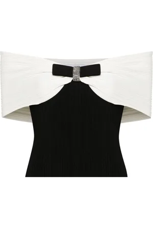 Self-Portrait Bow-detail top