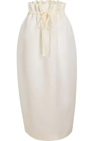 Khaite The Ember silk skirt