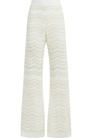 Missoni Zigzag high-waisted trousers