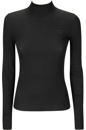 Ganni Embroidered-logo sweater
