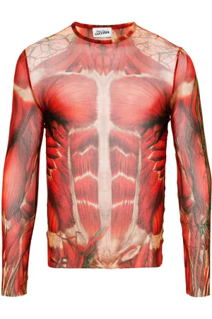 Jean Paul Gaultier Écorché top