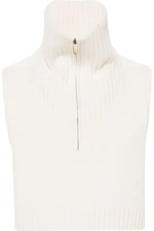 ERIC BOMPARD Zip-neck bib