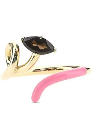 BEA BONGIASCA 9kt yellow B Half ring