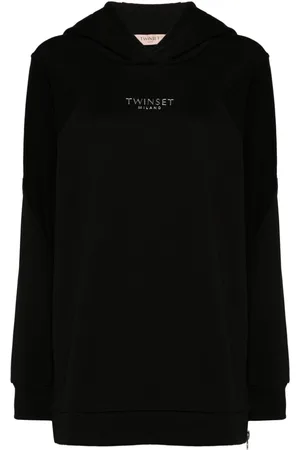 Twin-Set Logo-lettering hoodie