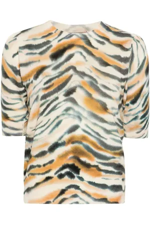 Twin-Set Tiger-print sweater