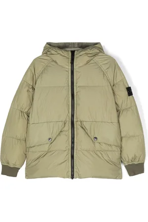 Stone Island Compass-badge puffer jacket