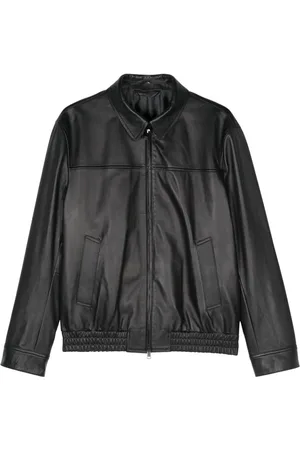 BRIONI Leather jacket