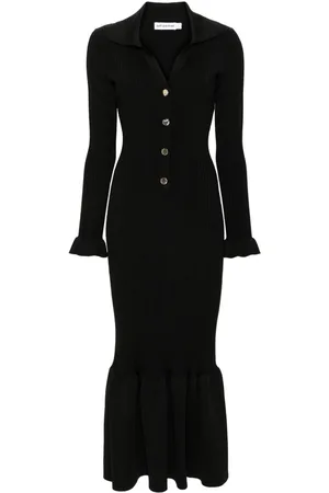 Self-Portrait Ruffled maxi dress