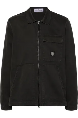 Stone Island Compass-motif shirt jacket