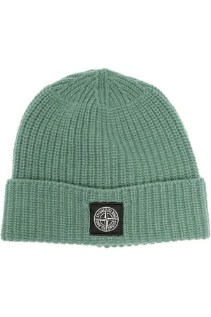 Stone Island Compass-appliqué beanie