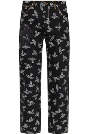 Vivienne Westwood Orb-print regular-fit jeans