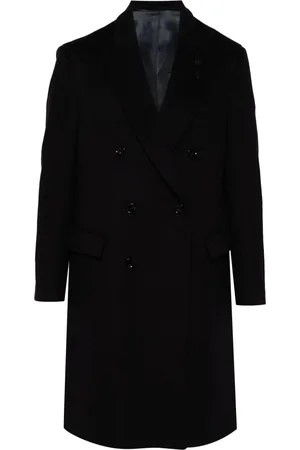 LARDINI Brooch-detail coat