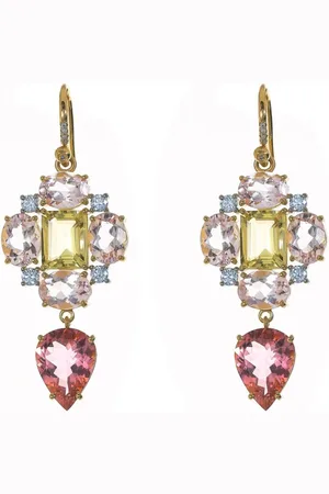 Irene Neuwirth 18kt yellow Gemmy Gem earrings