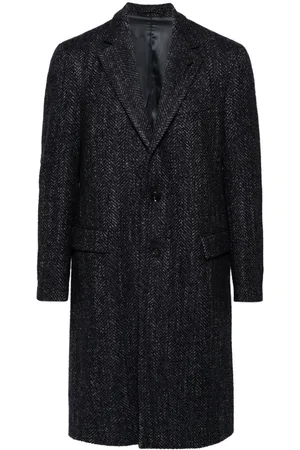 LARDINI Brooch-detail coat