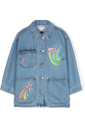 Stella McCartney Stella Graphic denim jacket