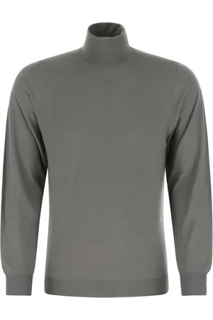 FEDELI Roll-neck wool sweater