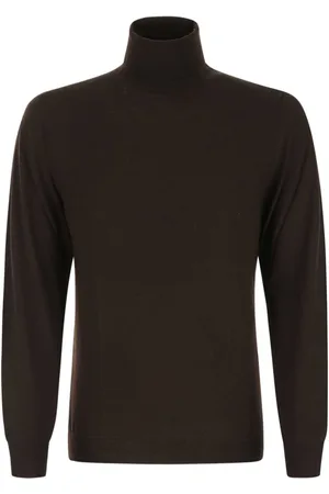 FEDELI Roll-neck wool sweater