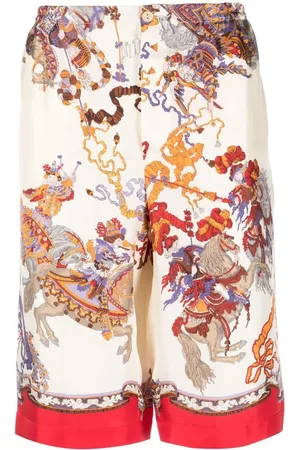 Gucci All-over graphic-print shorts