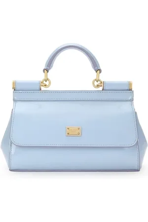 Dolce & Gabbana Small Sicily patent tote bag